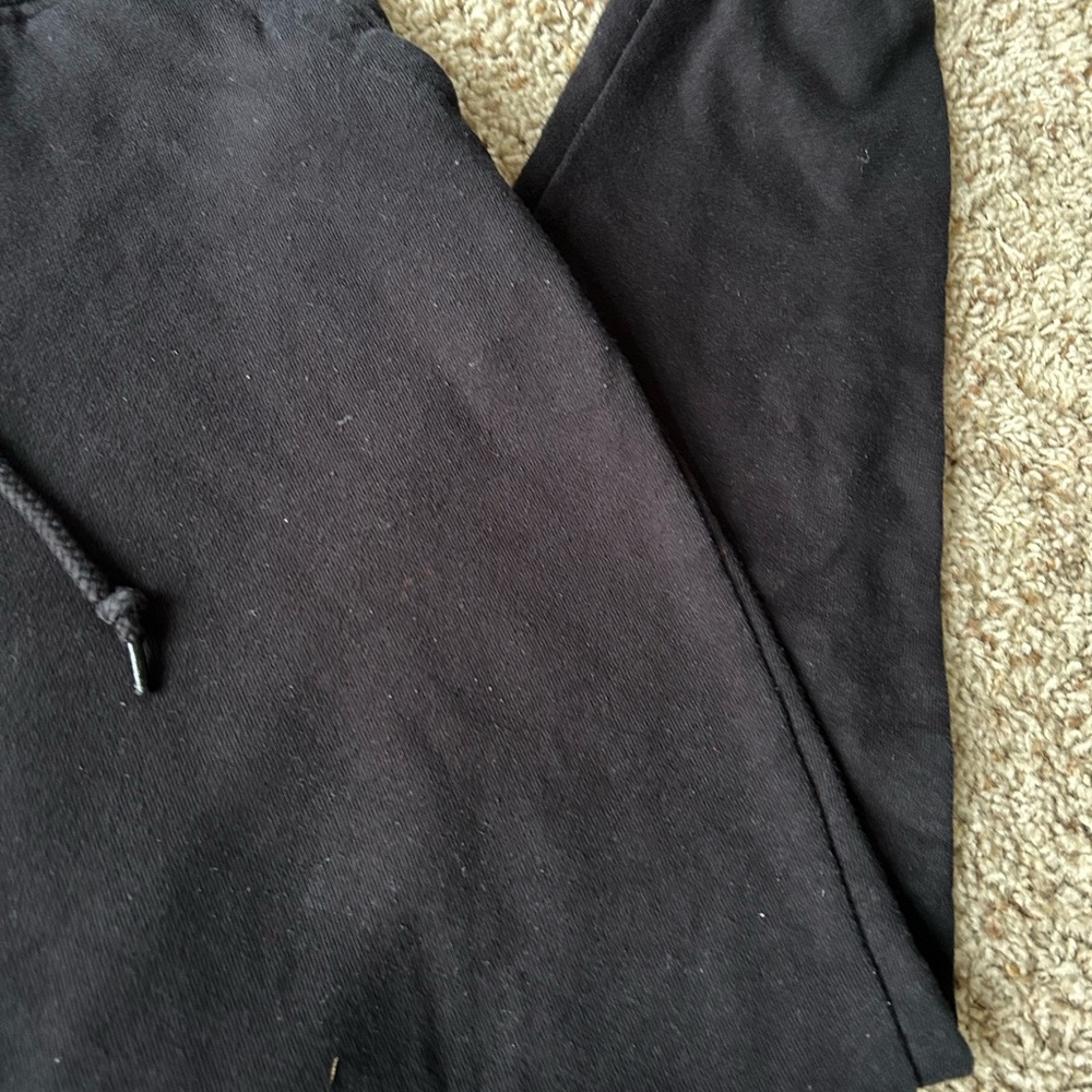 Black large sweatpants